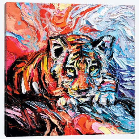 Call Of The Wild Canvas Print #AJT157} by Aja Trier Canvas Artwork