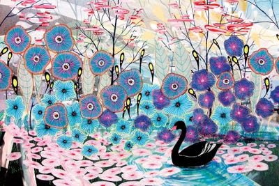 The Black Swan by Aja Trier canvas print