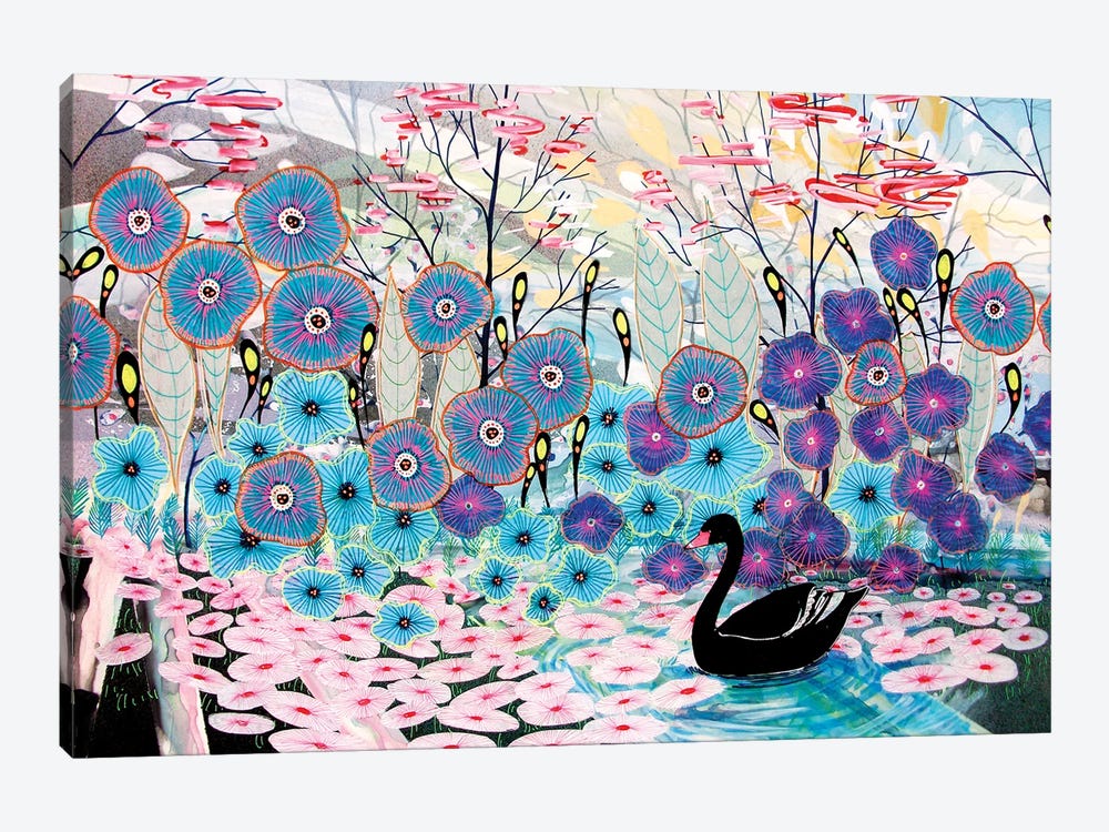 The Black Swan by Aja Trier 1-piece Art Print