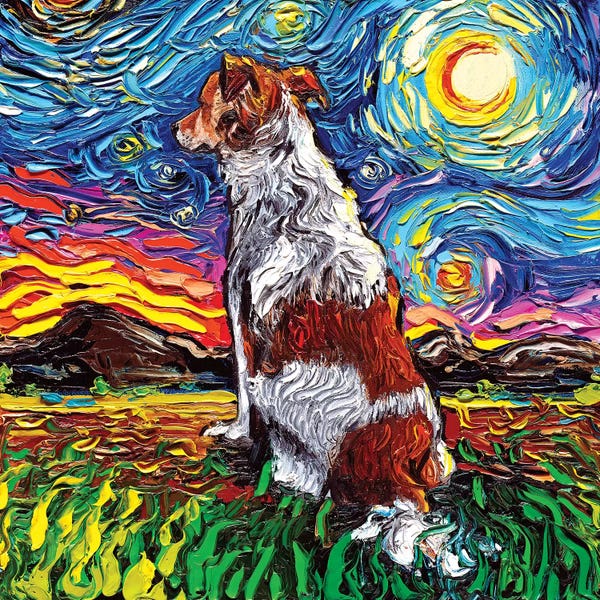 Spaniels: Kooikerhondje Night by Aja Trier