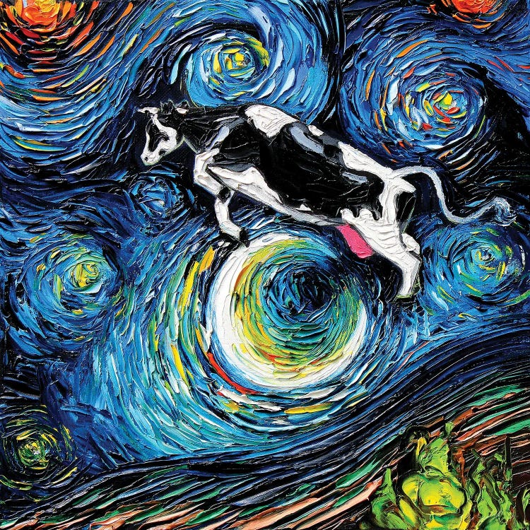 The Cow Jumped Over The Moon