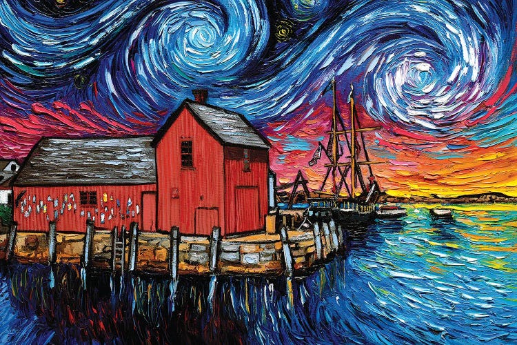Motif I Night by Aja Trier wall art