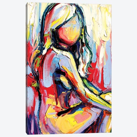 Femme 195 Canvas Print #AJT245} by Aja Trier Canvas Wall Art