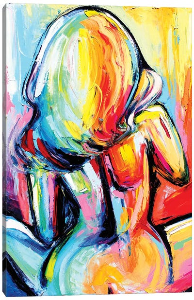 Femme 387 Canvas Art Print - Aja Trier