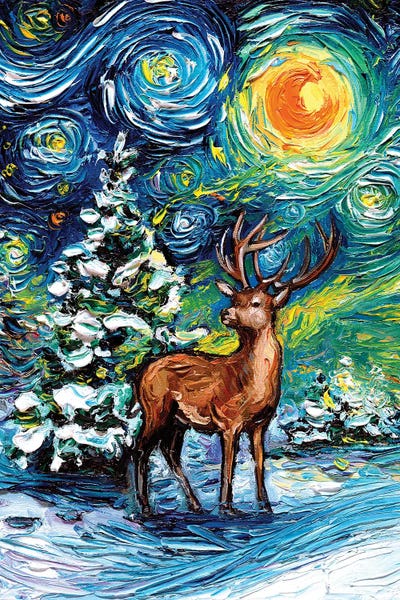 Reindeer: Silent Night by Aja Trier
