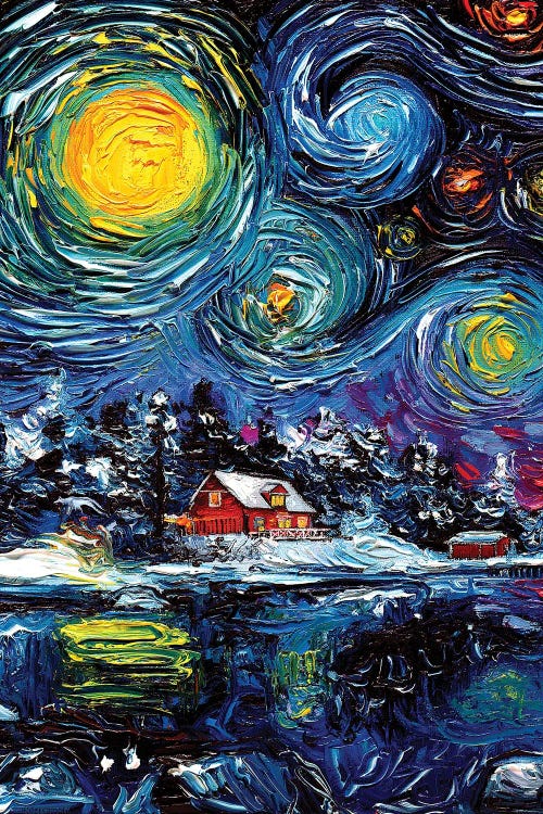 Winter Wonderland by Aja Trier wall art