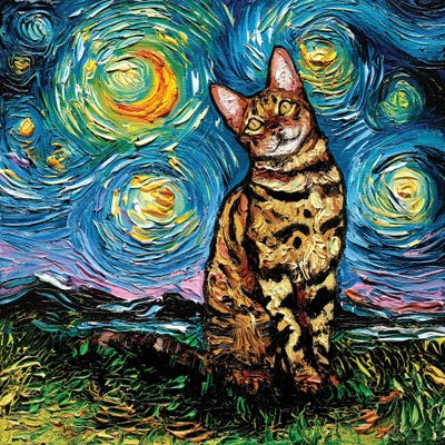 Bengal Night by Aja Trier canvas print