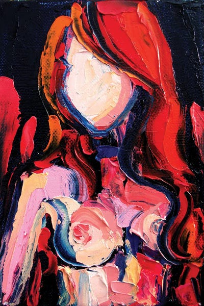 Femme LIV by Aja Trier metal wall art