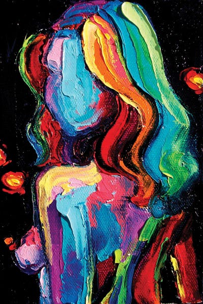 Femme LXXVIII by Aja Trier metal wall art