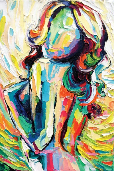 Femme CV by Aja Trier metal wall art