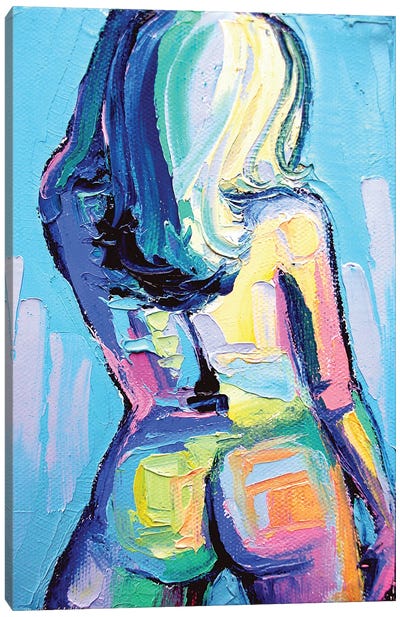 Femme CXXVI Canvas Art Print - Aja Trier