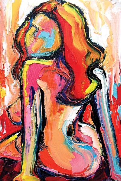 Femme CCXXI by Aja Trier metal wall art