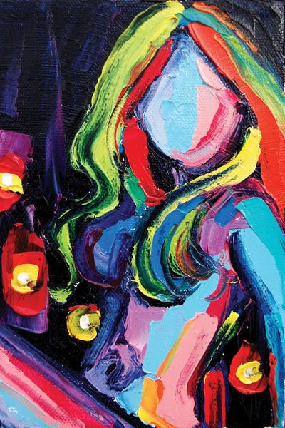 Femme LXX by Aja Trier metal wall art