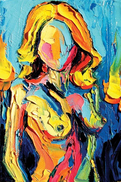 Femme CLXV by Aja Trier framed canvas print