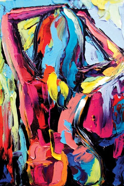 Femme XXVIII by Aja Trier framed canvas print