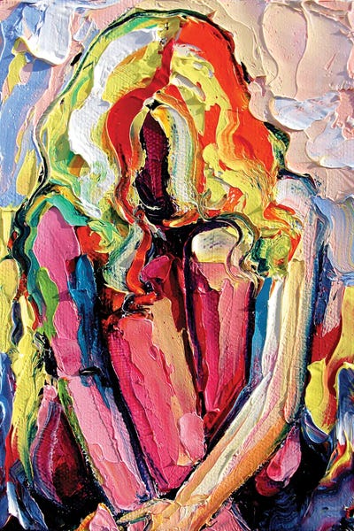 Femme LXXXVII by Aja Trier framed canvas print