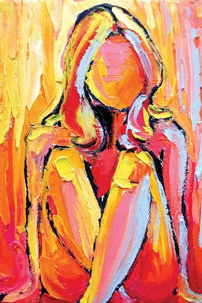 Femme CXXXIX by Aja Trier metal wall art