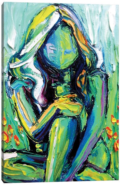 Femme CCXXXVI Canvas Art Print - Aja Trier