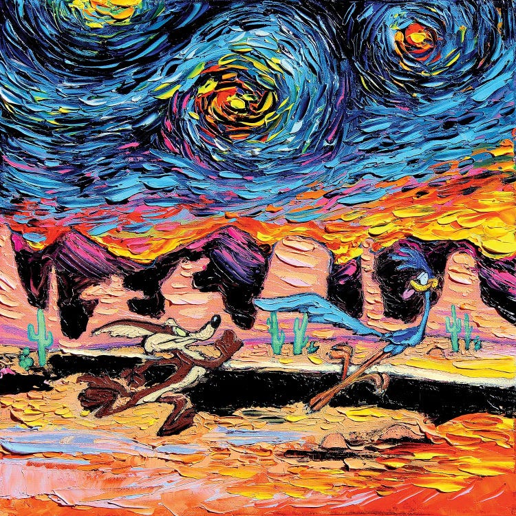 Van Gogh Never Caught The Road Runner