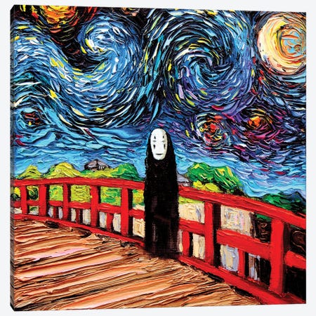 Van Gogh Was Never Spirited Away Canvas Print #AJT424} by Aja Trier Canvas Wall Art