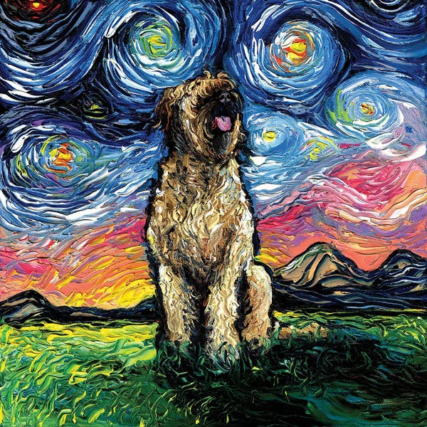 Grasses: Briard Night by Aja Trier