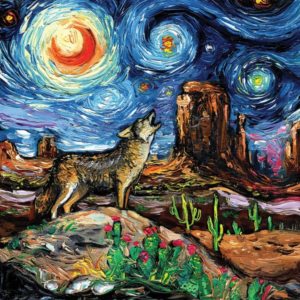 Starry Night Collection: Southwestern Night by Aja Trier