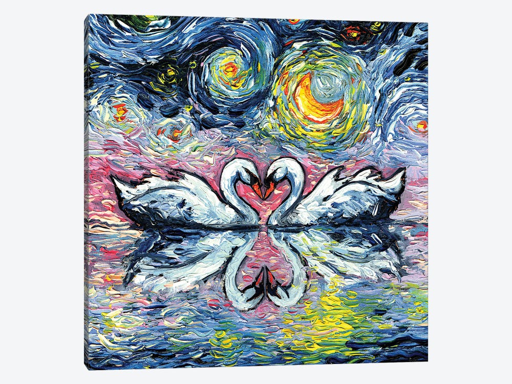 In The Still Of The Night by Aja Trier 1-piece Canvas Artwork