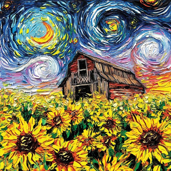 Fine Art Print: Summer Fields by Aja Trier