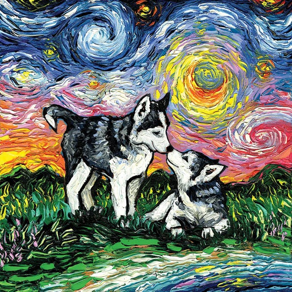 Siberian Huskies: This Love by Aja Trier