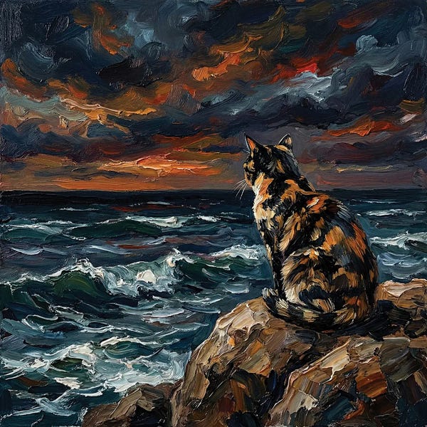 Aja Trier: Beach Nights - Tortie by Aja Trier