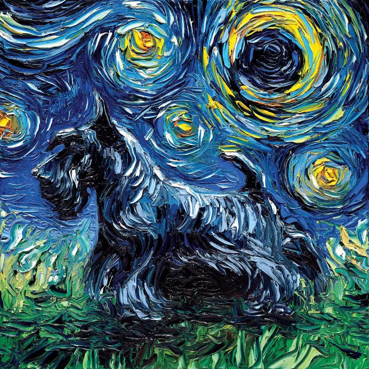 Scotty Night by Aja Trier wall art