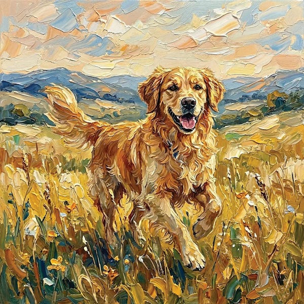 Happy Golden Retriever