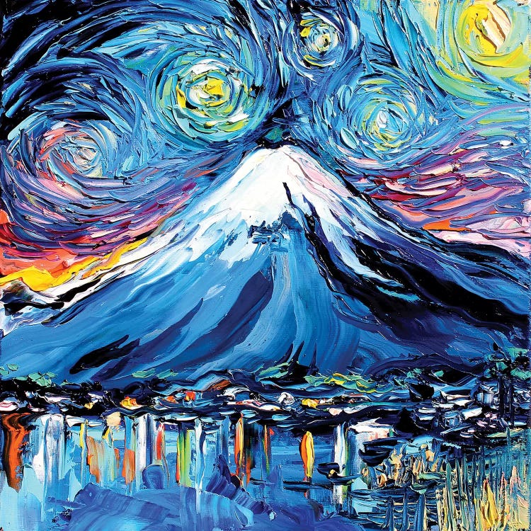 Van Gogh Never Saw Fuji