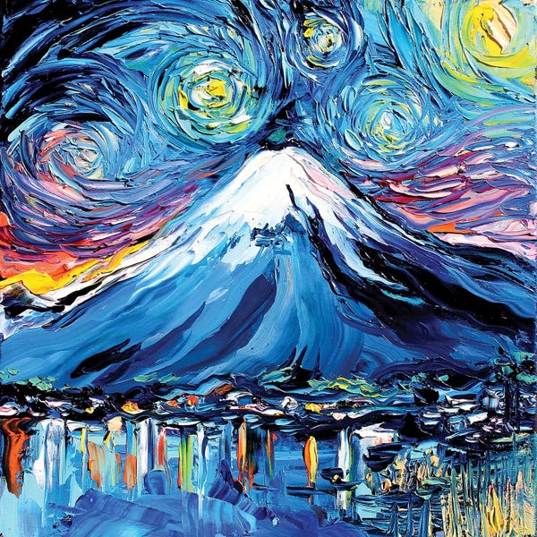 Mt.Fuji: Van Gogh Never Saw Fuji by Aja Trier