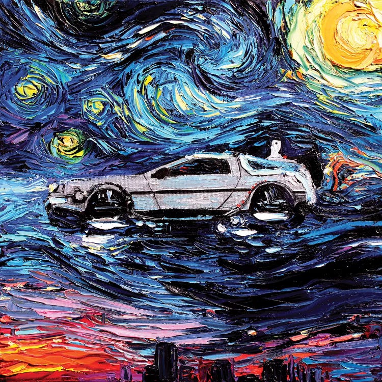 Van Gogh Never Saw The Future by Aja Trier wall art