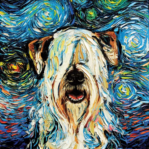 Pupsterpieces: Wheaten Night by Aja Trier