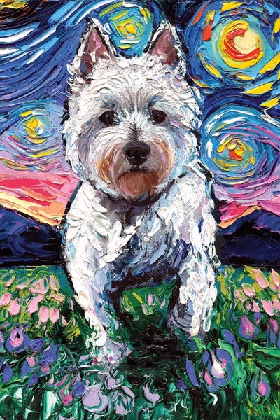Terriers: Westie Night II by Aja Trier