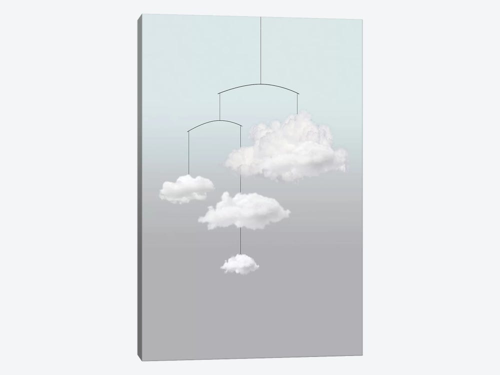Cloud Mobile by Amy & Kurt Berlin 1-piece Canvas Artwork