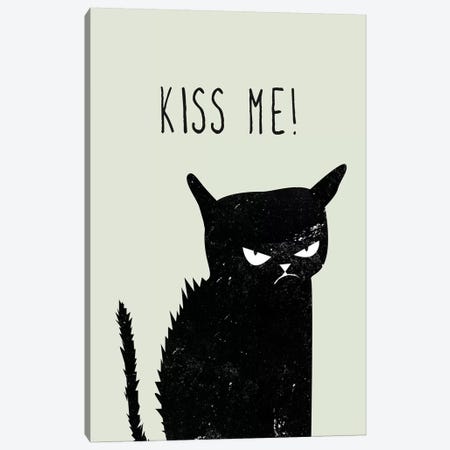 Kiss Me Cat Canvas Print #AKB19} by Amy & Kurt Berlin Canvas Art Print