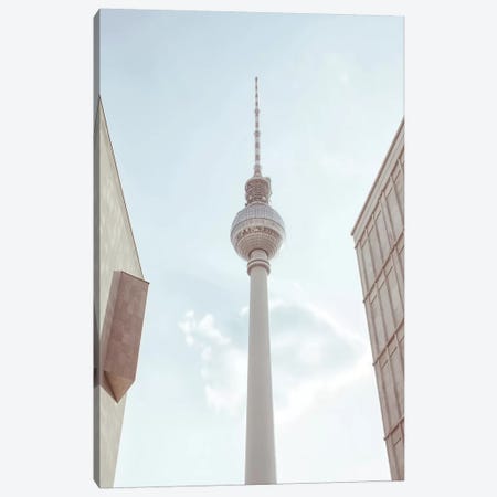 TV Tower Berlin Canvas Print #AKB33} by Amy & Kurt Berlin Canvas Print