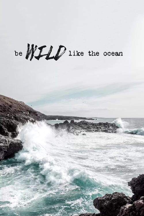 Wild Like The Ocean by Amy & Kurt Berlin wall art