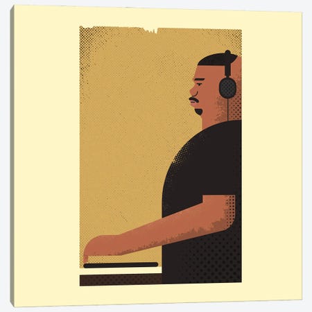 DJ Screw Turntables Canvas Print #AKC17} by Amer Karic Canvas Print