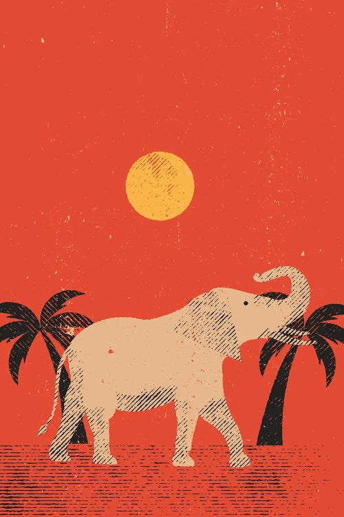 Elephant by Amer Karic wall art
