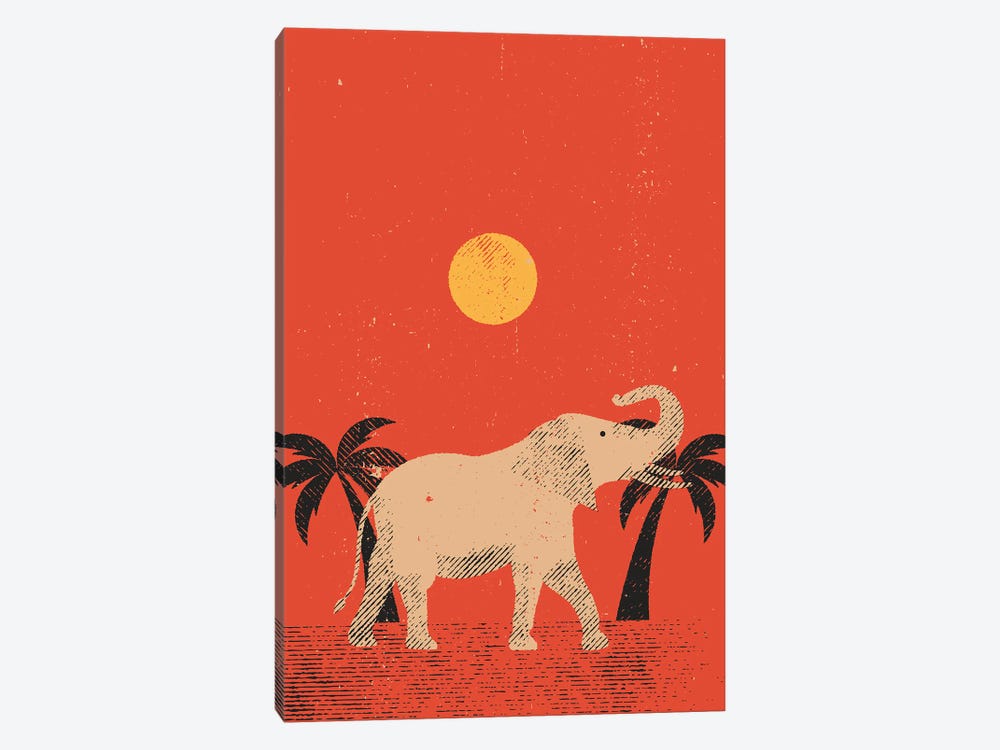 Elephant by Amer Karic 1-piece Canvas Print