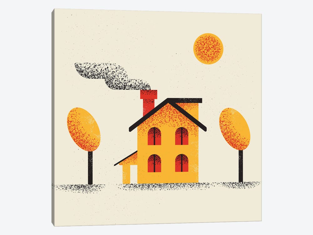 House by Amer Karic 1-piece Canvas Wall Art