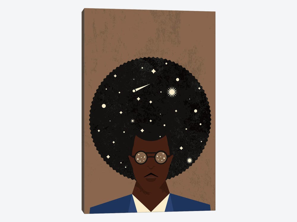 Afro Universe by Amer Karic 1-piece Art Print