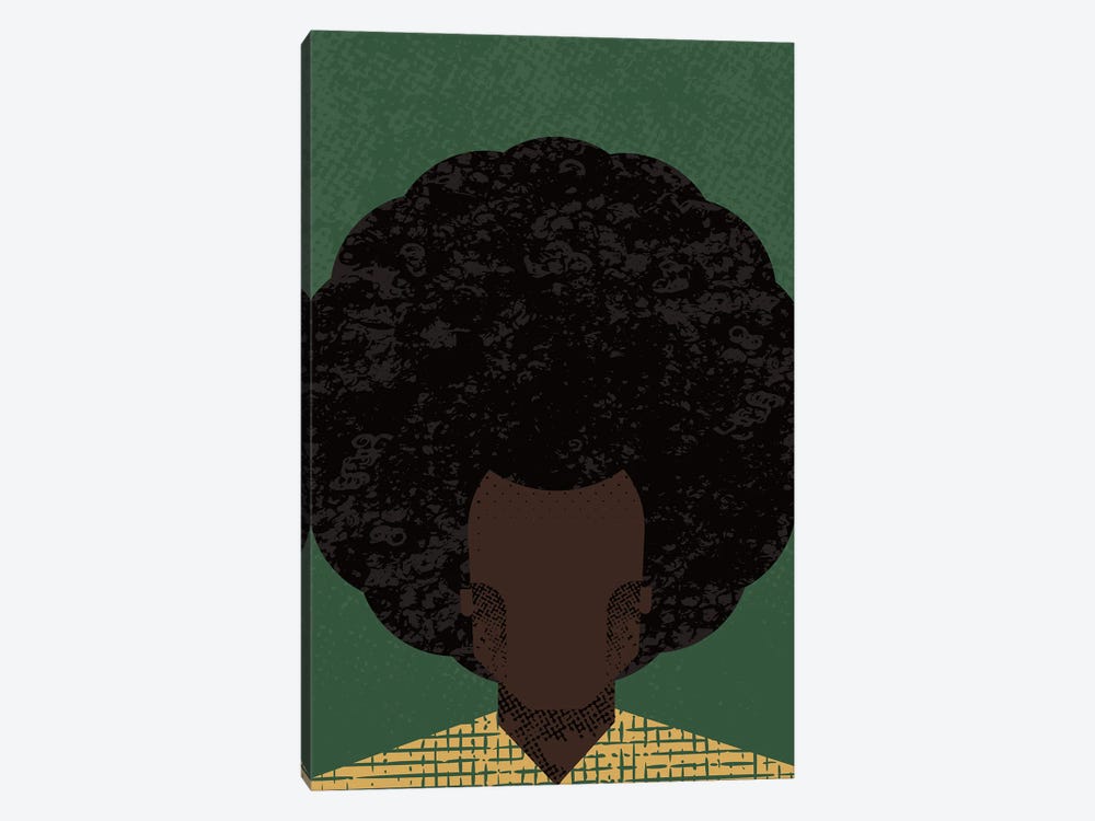 Afro by Amer Karic 1-piece Canvas Wall Art