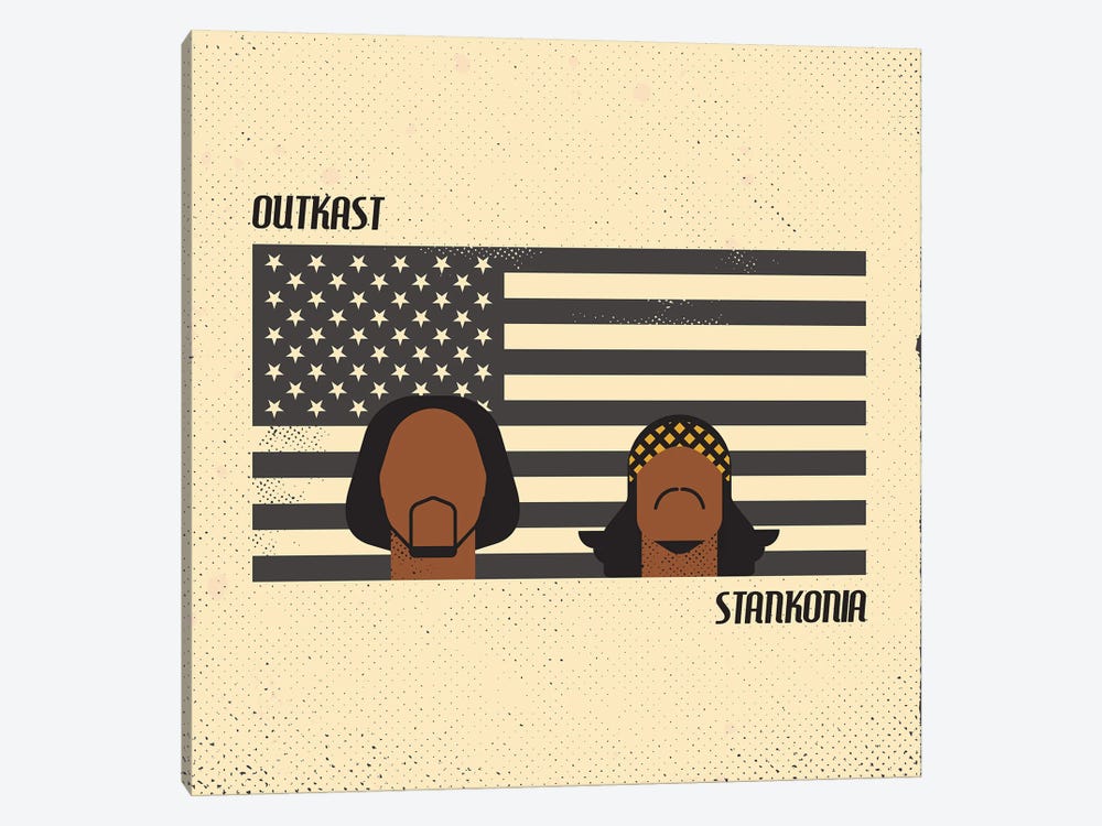 Outkast Stankonia by Amer Karic 1-piece Canvas Wall Art