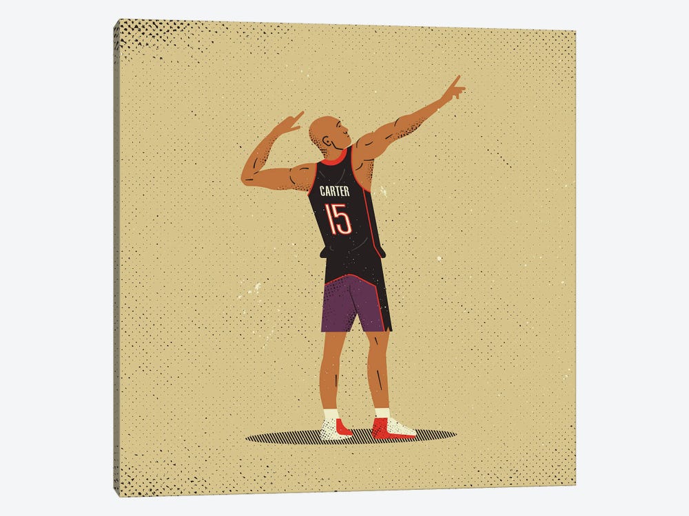 Vince Carter by Amer Karic 1-piece Canvas Wall Art
