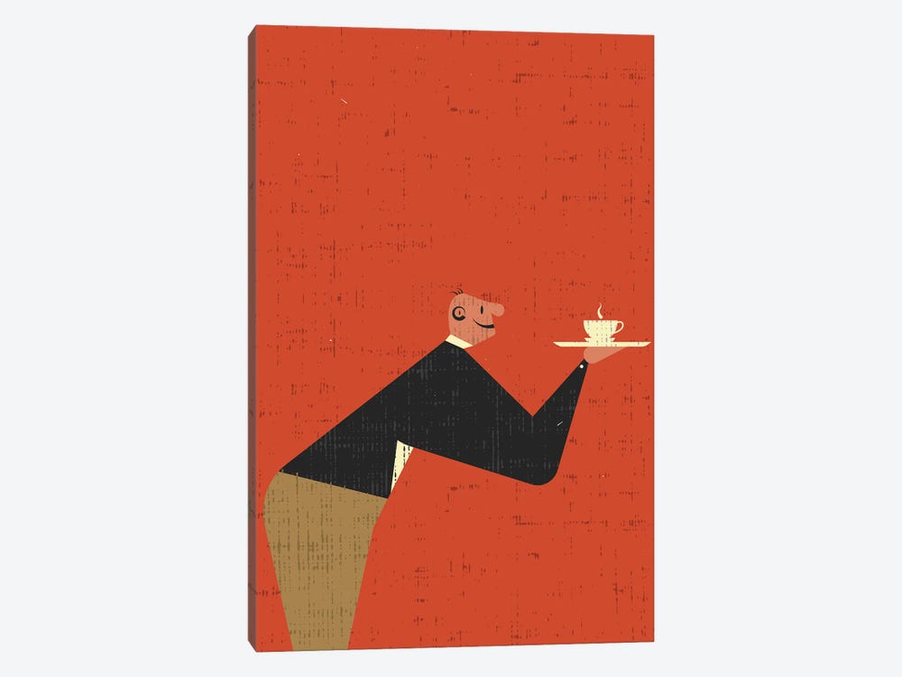 Waiter by Amer Karic 1-piece Canvas Art Print
